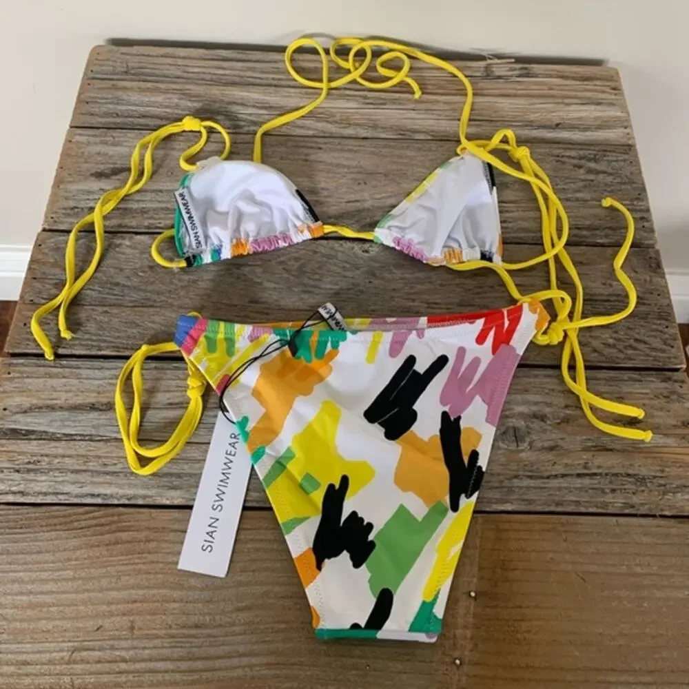Sian Swimwear Abstract Bikini